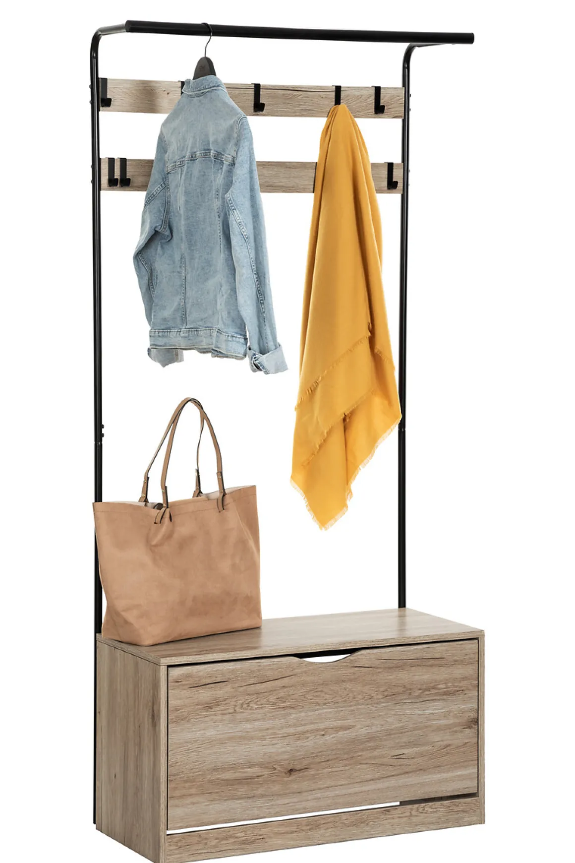 Perchero recibidor con zapatero JANO