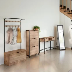 Perchero recibidor con zapatero JANO