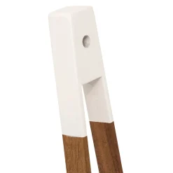 Pinza de cocina marrón de madera acacia 30cm
