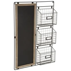 Pizarra Con Cestas P/Almacenaje 50x70Cm