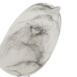 Pájaro decorativo OLEN blanco 19cm