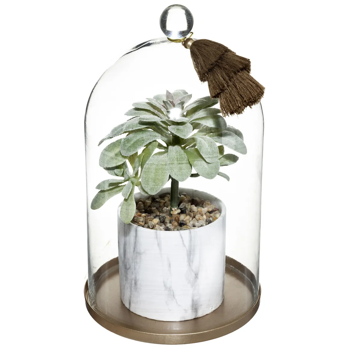 Planta artificial con campana 25cm