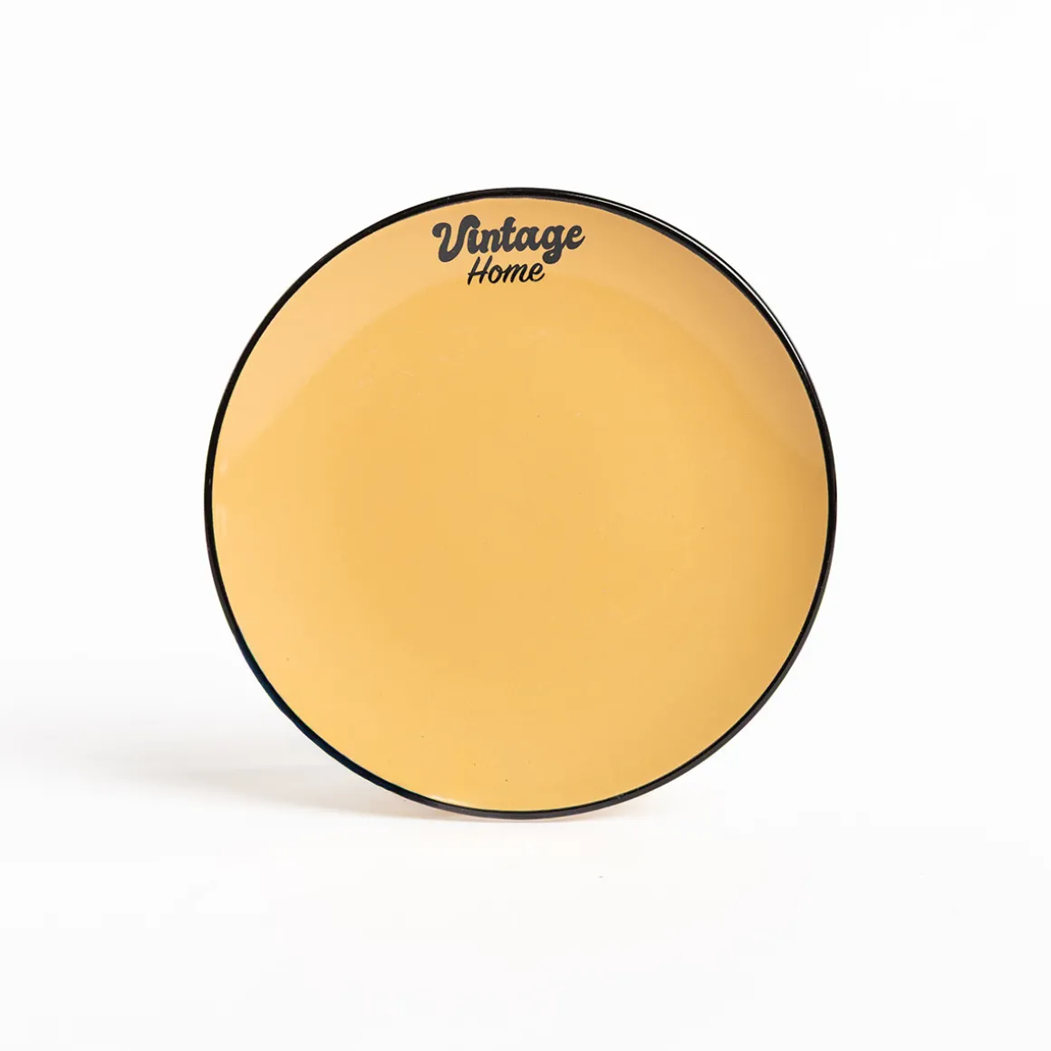 Plato de Postre BE VINTAGE Amarillo 19cm