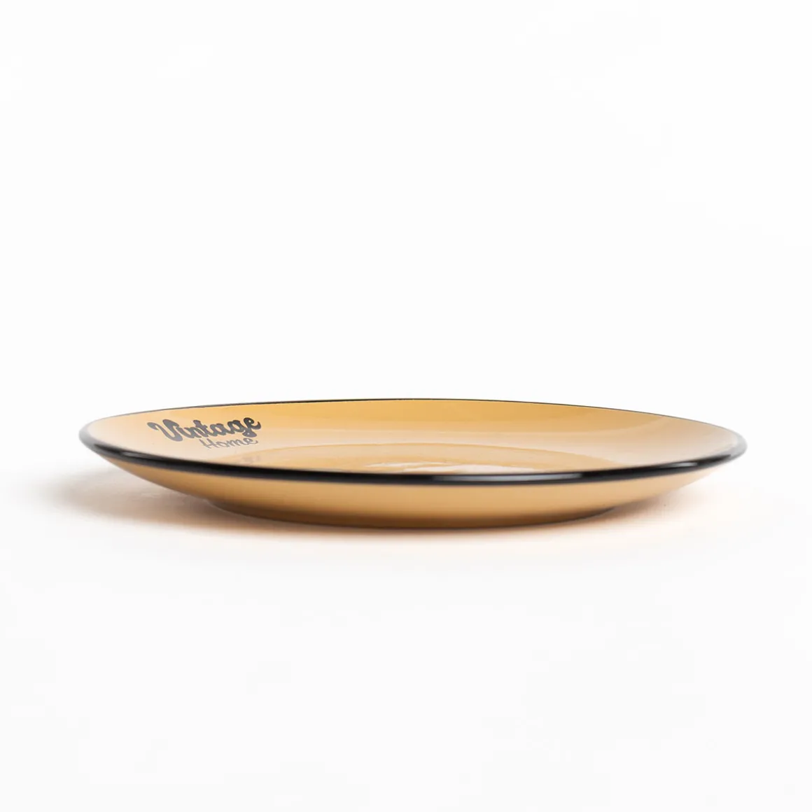 Plato de Postre BE VINTAGE Amarillo 19cm