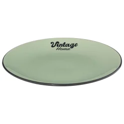 Plato de postre BE VINTAGE verde 20cm