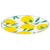 Plato de postre de porcelana CITRONS 19cm