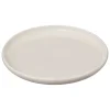 Plato de postre NORA blanco de porcelana 21cm