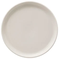 Plato de postre NORA blanco de porcelana 21cm