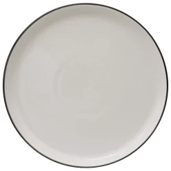 Plato Llano Alix Blanco de Porcelana 27cm