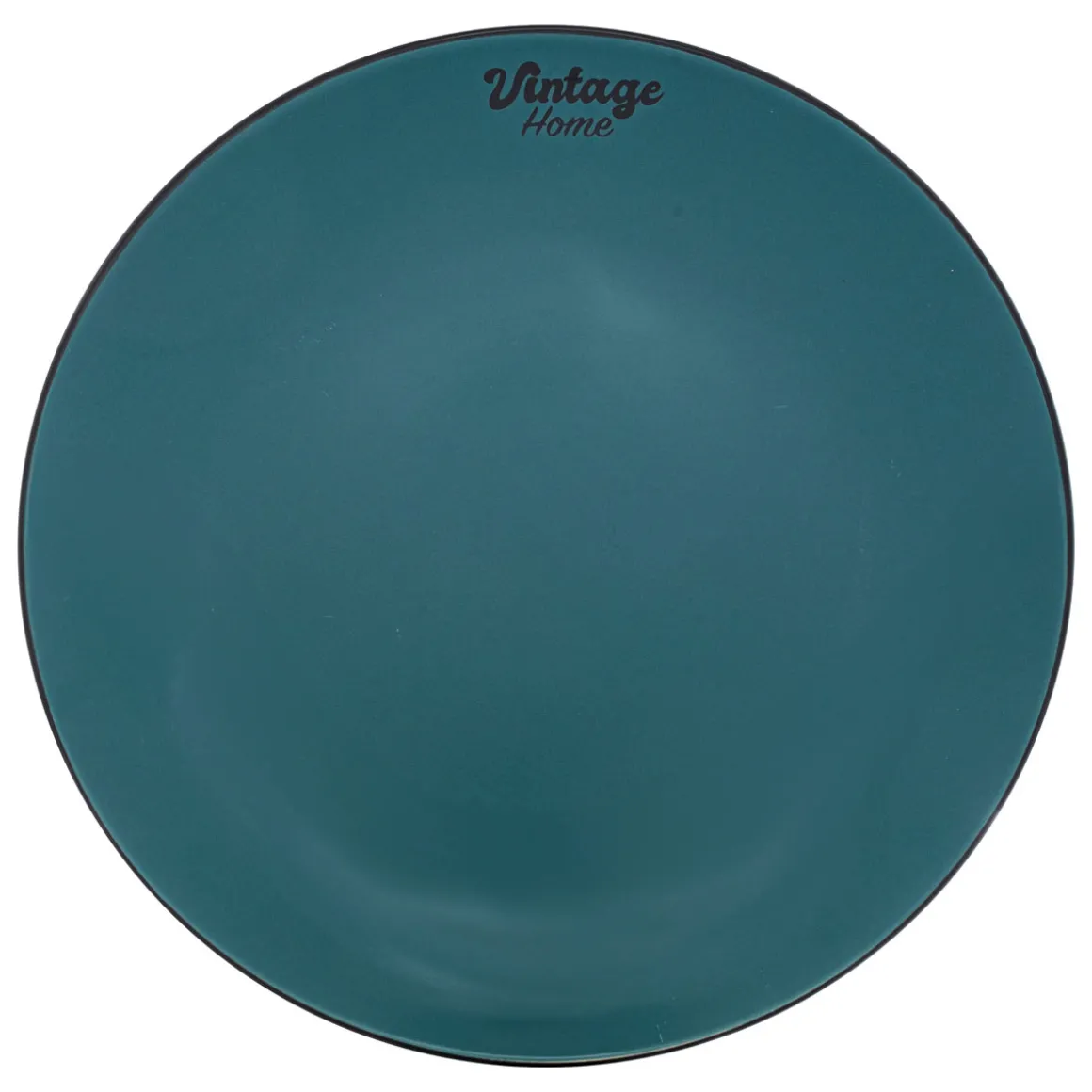 Plato llano BE VINTAGE azul 27cm