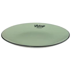 Plato llano BE VINTAGE verde 27cm
