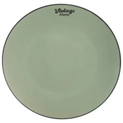 Plato llano BE VINTAGE verde 27cm