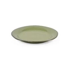 Plato Llano Capri Verde Cerámica 27cm