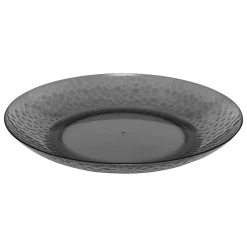 Plato llano ESTIVA 27cm gris poliestireno