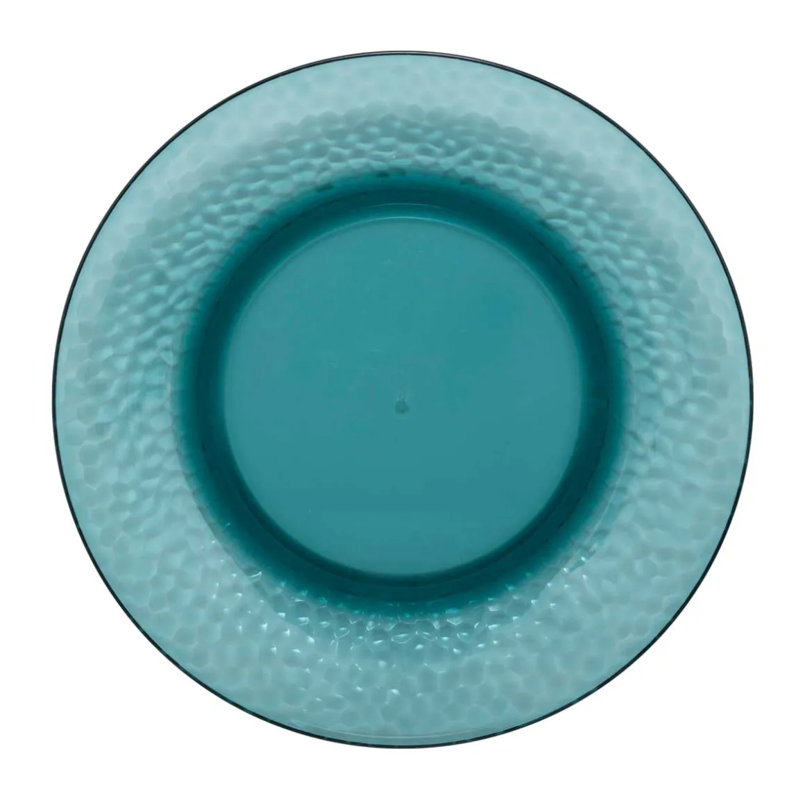 Plato llano ESTIVA 27cm verde de poliestireno