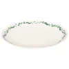 Plato llano LAURIER porcelana blanca 27cm