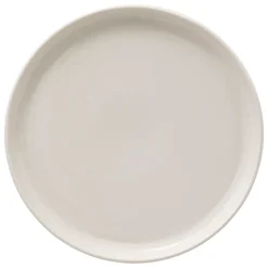 Plato Llano Nora Blanco De Porcelana 27cm