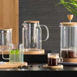 Plato Llano Ovalado De Bambú 30x15Cm