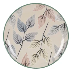 Plato llano TARDOR de porcelana 26cm