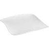 Plato Ondulado Blanco 26Cm