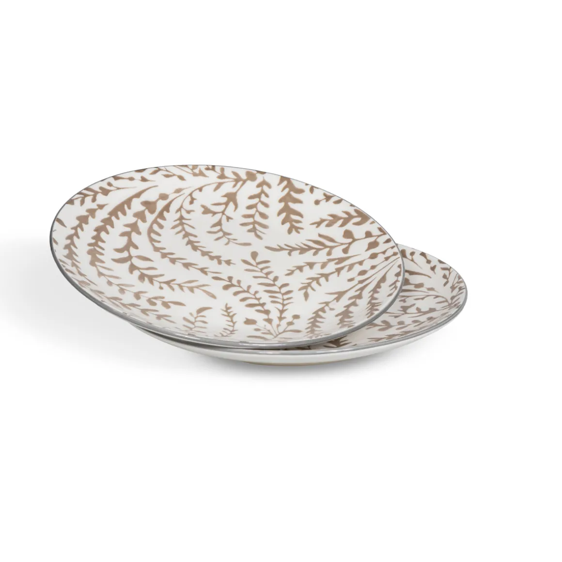 Plato Postre Alive Gris 19cm