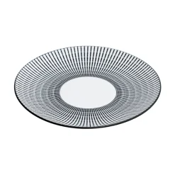 Plato Postre 19cm Lunis Negro