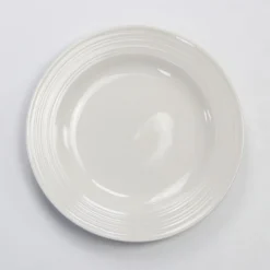 Plato Postre de Porcelana Blanco