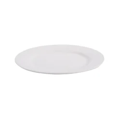 Plato postre GIZ blanco de cerámica 20cm