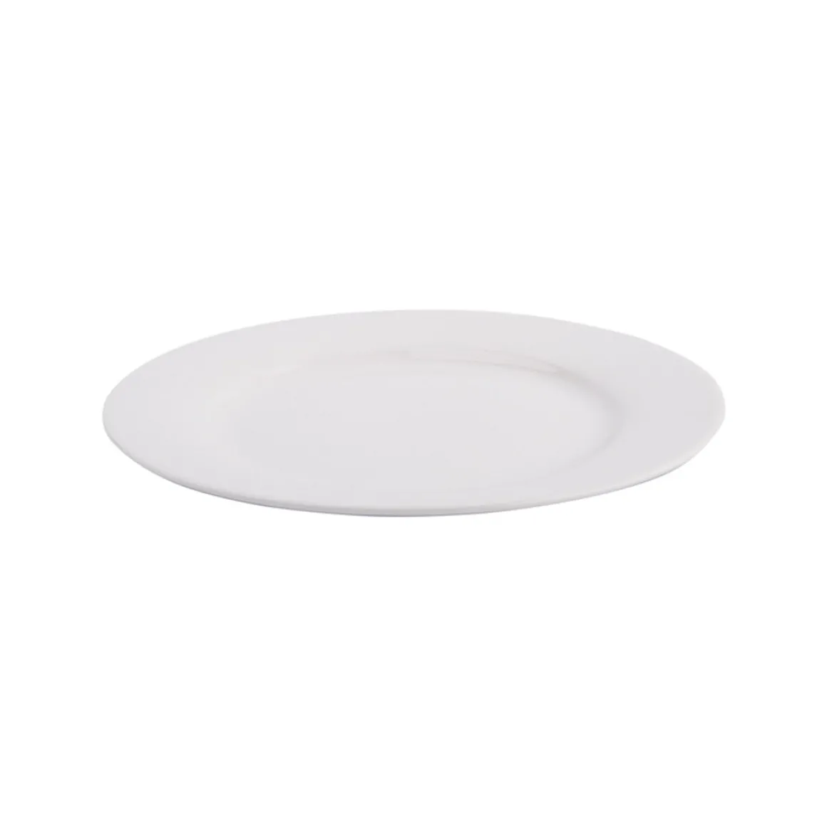 Plato postre GIZ blanco de cerámica 20cm