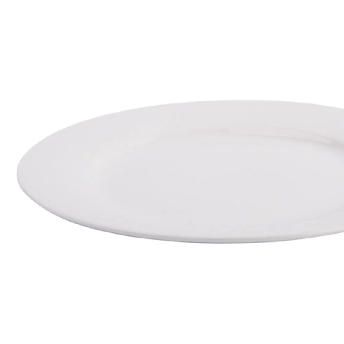Plato postre GIZ blanco de cerámica 20cm