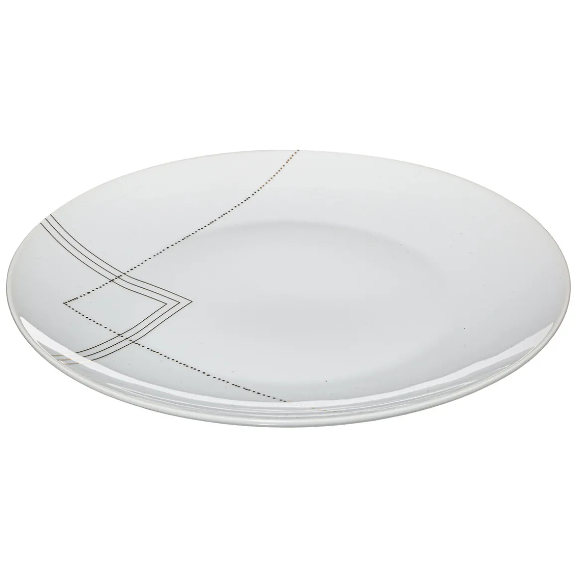 Plato Postre Grand Hotel Blanco 19cm