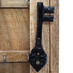 Porta Llaves De Madera Decorado 30x40Cm