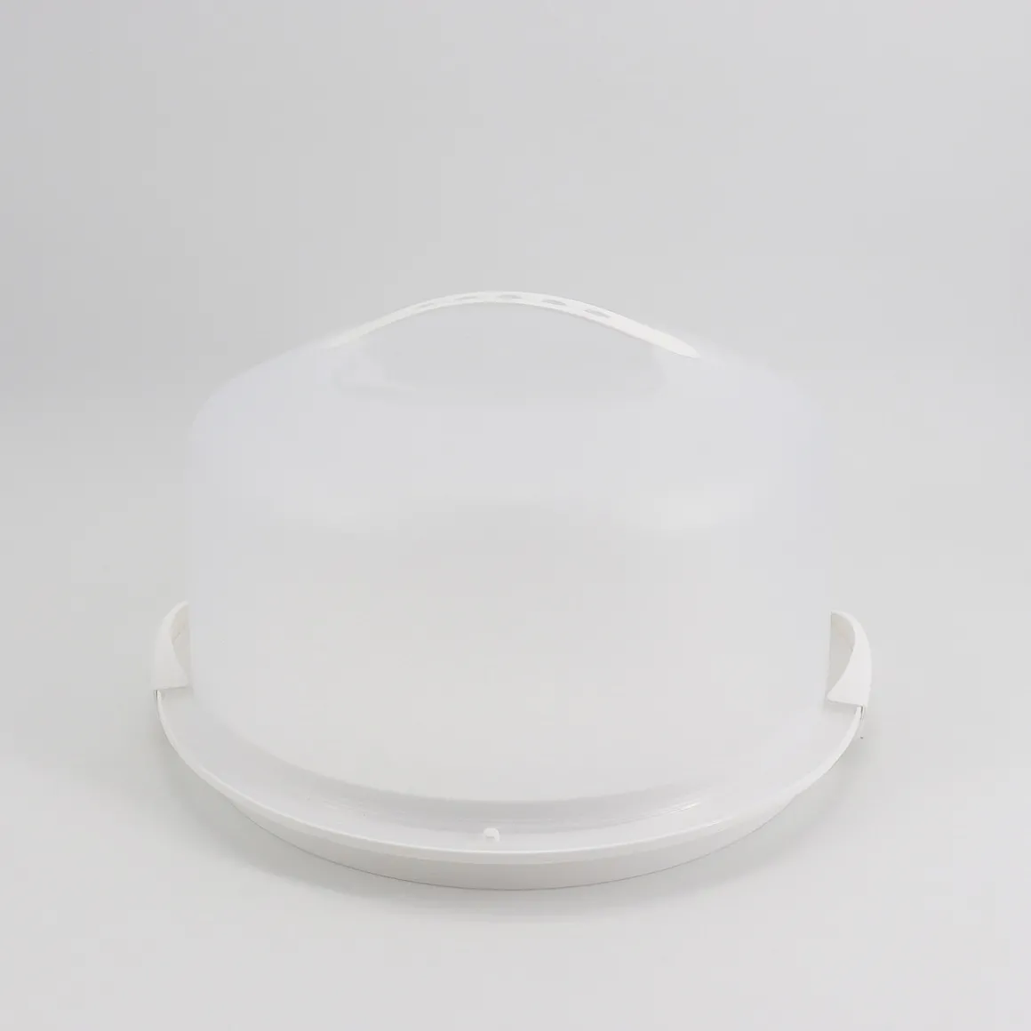 Porta Tartas Redondo Blanco