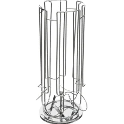 Portacápsulas Metálico Giratorio 24 Pzas