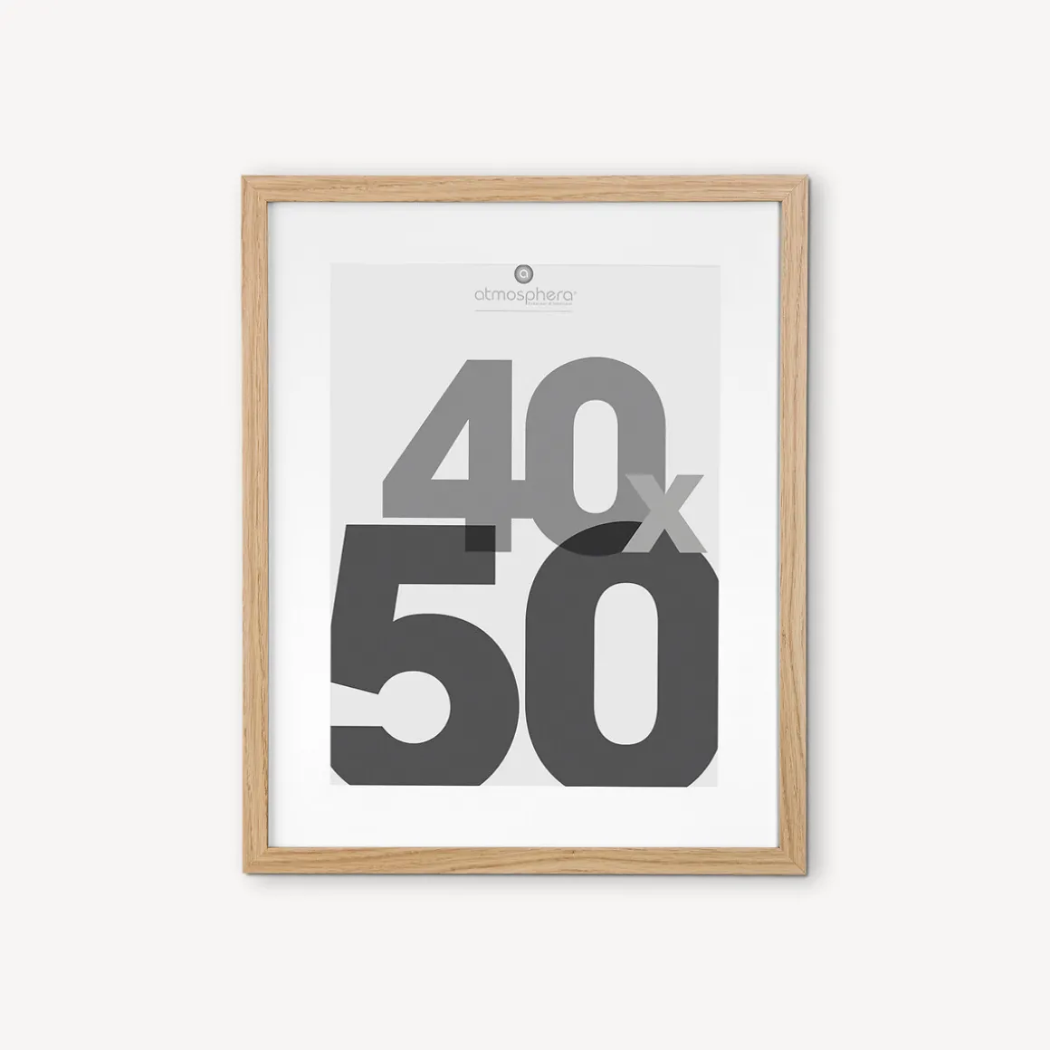 Portarretrato Eva Natural 40x50Cm