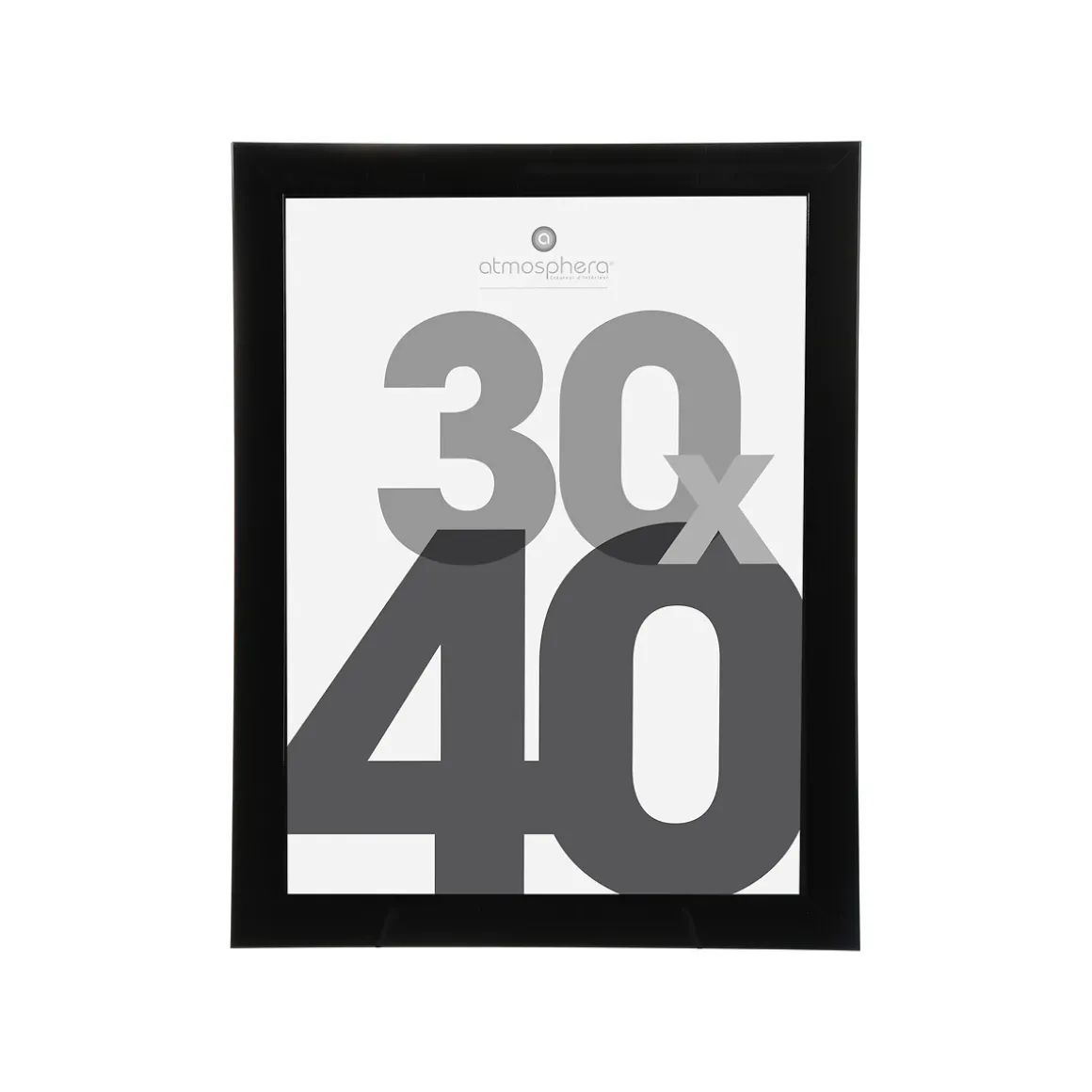 Portarretrato Lise Negro 30x40Cm