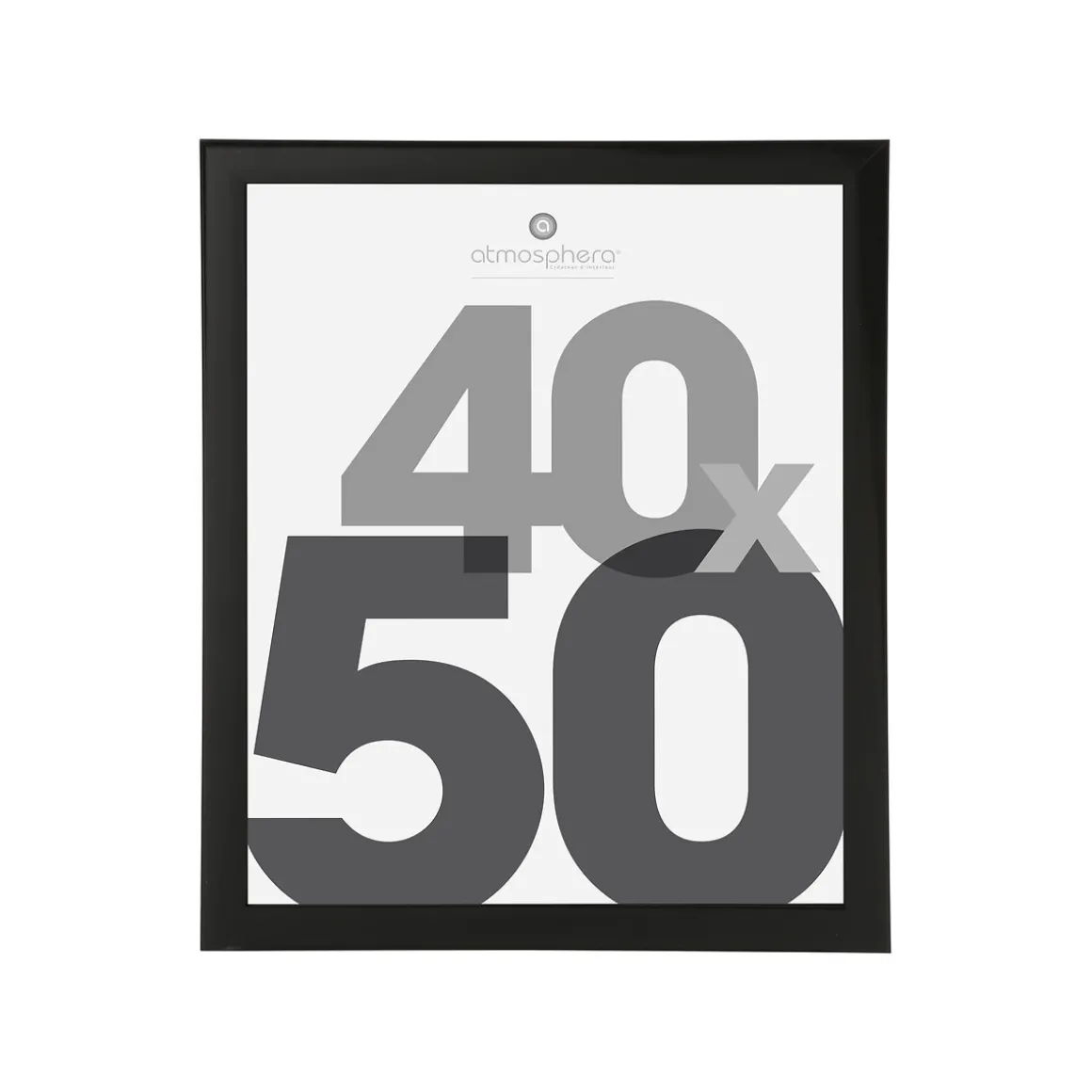 Portarretrato Lise Negro 40x50Cm