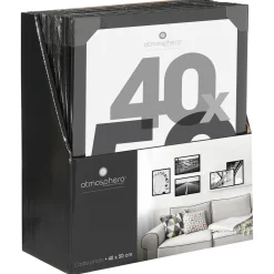 Portarretrato Lise Negro 40x50Cm