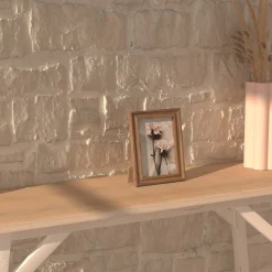 Portarretrato MAE marrón de mdf 13x18Cm