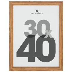 Portarretrato MAE marrón de mdf 30x40Cm