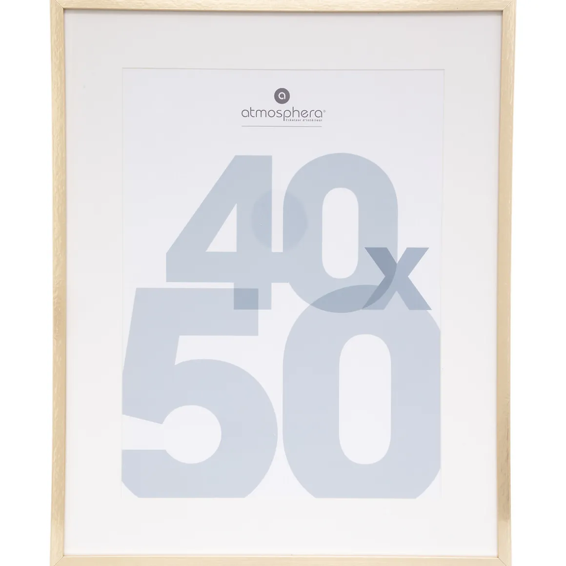 Portarretrato Manu Dorado 40x50Cm