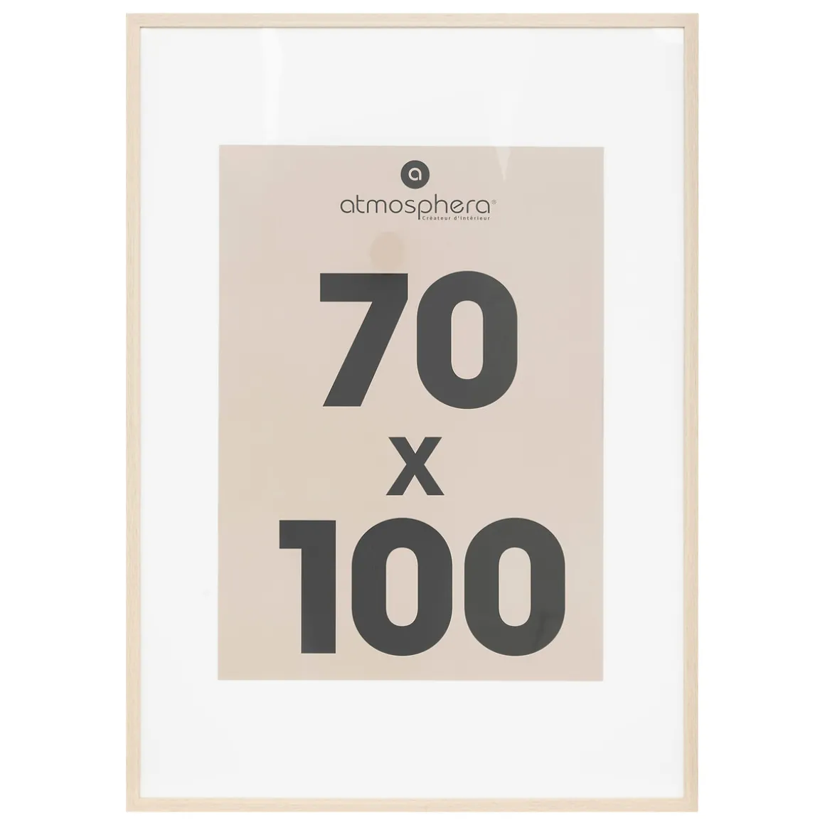 Portarretrato MANU dorado natural 70x100cm