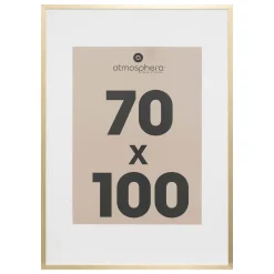 Portarretrato MANU dorado 70x100cm