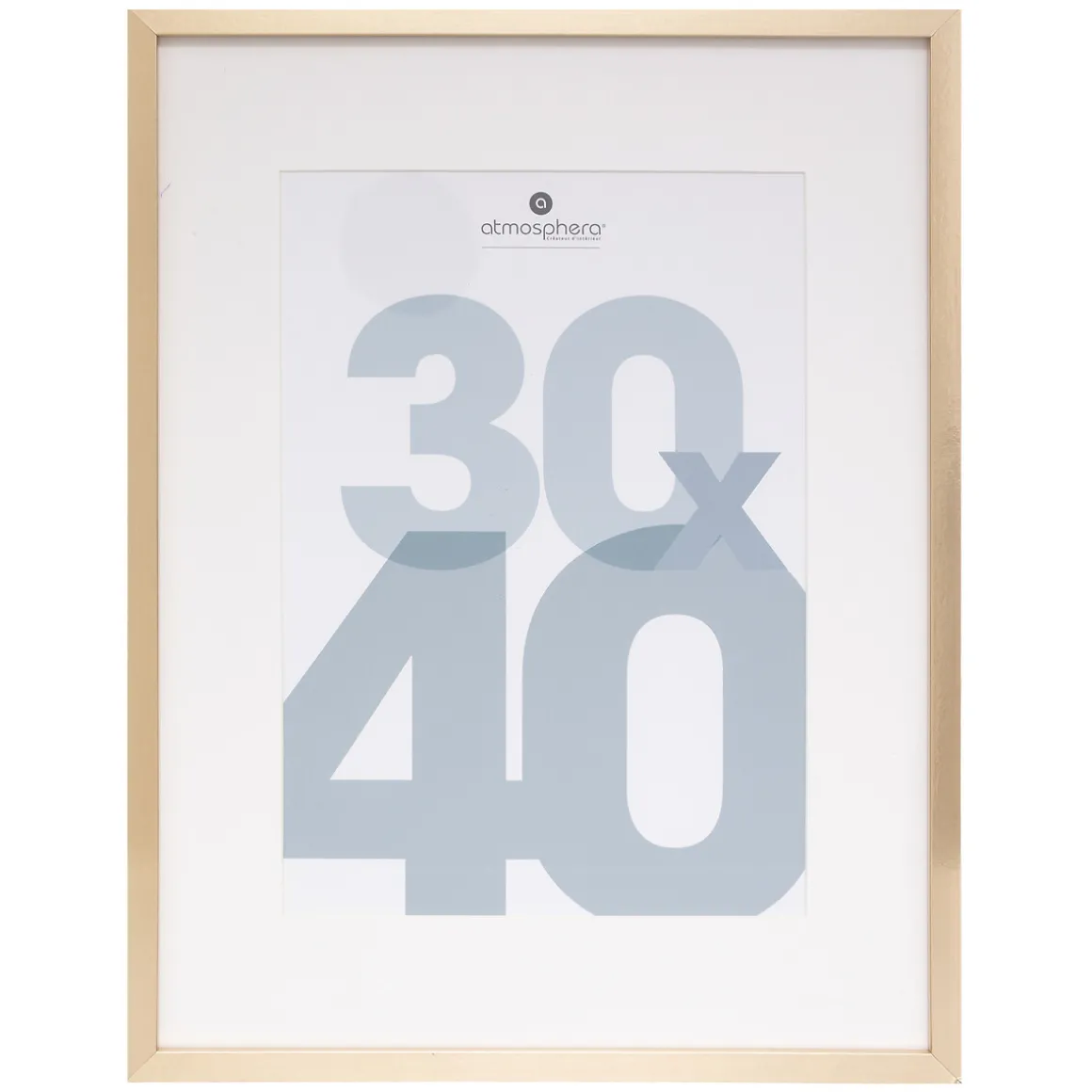 Portarretrato Manu Dorado 30x40Cm