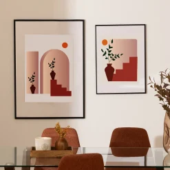 Portarretrato MANU negro 70x100cm