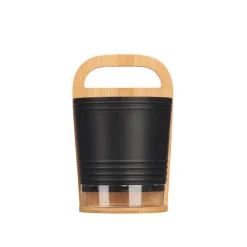 Portautensilios doble Negro