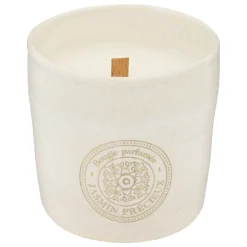 Portavelas Con Vela Aroma Jazmín 350Gr