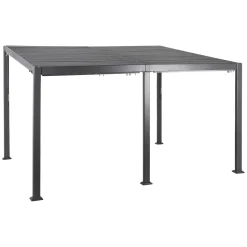 Pérgola AVILA gris graphite 3x4m