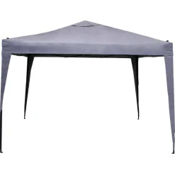 Pérgola EASYUP gris ardosia 3x3m