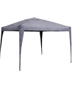 Pérgola EASYUP gris ardosia 3x3m